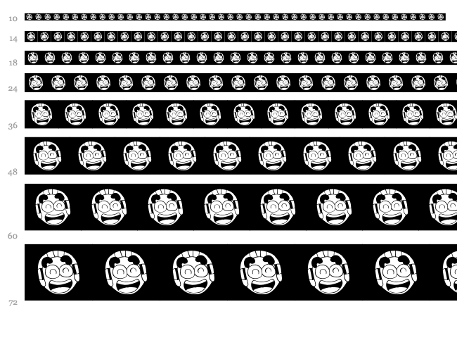 Dragon Ball font waterfall